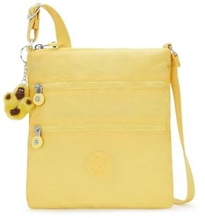 Kipling Damen Keiko Umhängetasche, Sonne Butter