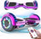 RCB Hoverboards 6,5 Zoll Skateboard Kinder und Jugendliche Hoverboards mit Bluetooth - Led Licht Segway mit Leistungsstarkem Motor Geschenk für Kinder