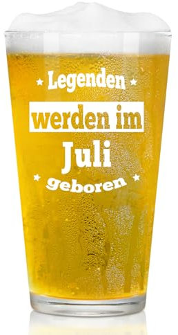 Joymaking Bierglas Geschenke für Männer, Geburtstagsgeschenk für Männer, Männer Geburtstagsgeschenke im Juli, Sinnvolle Lustige Geschenke für Männer Papa Freund Mitarbeiter Sohn Opa 15oz