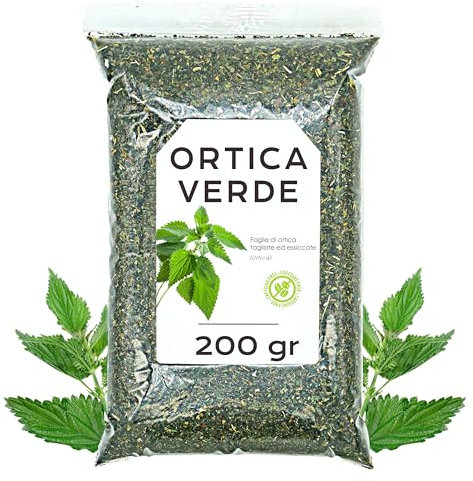 Ortiga Verde 200 gr - Te de Ortiga - Ortiga Verde Infusion - Ortiga - Hojas Secas de Ortiga - Infusion de Ortiga - Ortiga a Granel - Infusión de Hierbas
