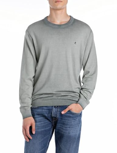 Replay Herren Pullover aus Baumwolle