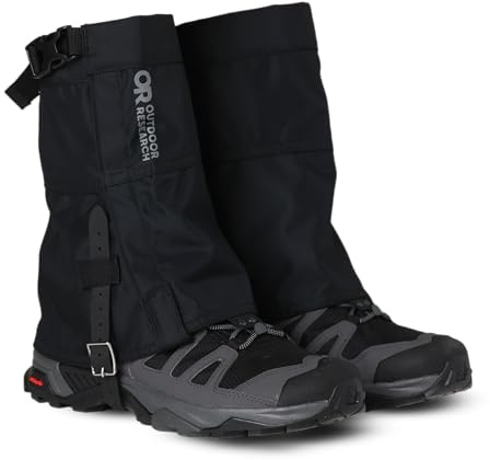 Outdoor Research Rocky Mountain Low Gaiters II Überschuhe, Schwarz, Medium