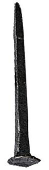 XXHNBF Verzinkter Zementnagel Schuhnägel, kleine Eisennägel, Schwarze kleine Schuhe, Reparaturschuhe, Stink, Kurze Nägel, Sohlennägel, 20 Stück(13mm)