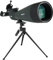 Svbony SV28 25-75x100mm Spotting Scope with Tripod, Large Field of View Bright and Clear Images, HD Bak4 FMC Spotter Scope with Smartphone Adapter, for Target shooting Bird Watching Daily Observation