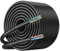 JARNHNG Cable Ethernet Cat 6 para exteriores, 300 m, cable de red LAN de alta velocidad, cable de Internet Cat 6, 1 Gbps, 250 MHz, AWG24 UTP CCA (300 m), color negro