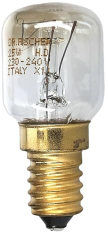 MONTERAL Bombilla Nevera E14 25W Ø25 mm con Código Original 6070024 para Liebherr