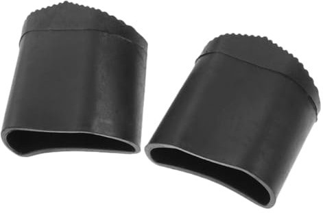 Mikikit 2pcs Ladder Feet Covers Non Slip Silicone Anti-Slip Universal Rubber Cap for Ladder Versatile Fit for Home Office Store Use