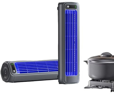 Festberg Cooling Ace - das Original Kompakter Wandventilator für Küche, Schlafzimmer & Toilette – Leiser, messerloser, kabelloser Ventilator, ideal für den Sommer