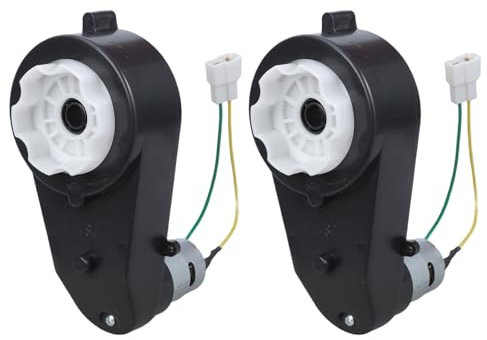 GKYQVE 2PCS Industrielle Klasse 12V Motorgetriebe Für Kinder Elektrofahrzeuge Und Machen Sie Sich Selbst Projekte