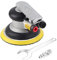 MRSTORY AT780 5 Pulgadas de Aire 4 Pulgadas Orbital Orbital Sander Neumático Herramienta de Lijado a Mano Alta Velocidad de 10000 Rpm Polchero Redondo para Muebles Automotrices (5 pulgadas)