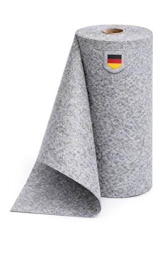 Black Forest Pond Shop TEICHVLIES 500g/m² - 2 m x 10 m - gartenvlies Folienunterlage für Teiche, Gartenteiche & Pools - Teichvlies 2x10m