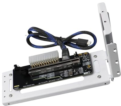 PCIe 5.0 Dock OC7 128GB / s Laptop Externe Grafikkarte Gaming GPU NVMe auf SFF8612 GPU Metall Externe Grafik