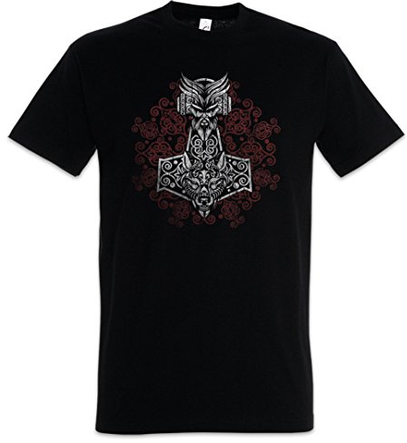 Urban Backwoods Thors Hammer Ornaments Herren T-Shirt