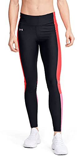 Under Armour Women UA HG Armour Perforation Inset Leggings, long leggings; workout leggings