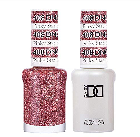 DND Duo Gel & Nail Polish Set - Pinky Star 408-2x15ml