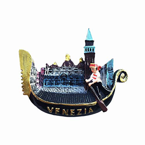 Venedig Italien 3D-Kühlschrankmagnet, Kunstharz, Reise-Souvenirs, handgefertigt, Heim- und Küchendekoration, Venedig-Kühlschrankmagnet, Sammlung, Geschenk