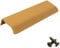 M4TEC Bar Kitchen Cabinet Door Handles Cupboards Drawers Bedroom Furniture Concealed Finger Edge Pull Handle for Wardrobe & Bedroom Cabinet Hardware Copper. VD3 Series: 128 mm Pack of 10