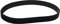 YINETTECH 7PJ437 Mower Drive Belt Rubber Black16.4mm Width 437mm Circumference Closed Loop Timing Belt Compatible with Spear & Jackson S1334ER Lawnmower