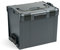 Bosch Sortimo L-BOXX 374 Anthrazit | Professioneller Werkzeugkoffer | Innovatives Transportsystem | Werkzeugkiste Leer Kunststoff | Ideale Organizer Box | Größe 4