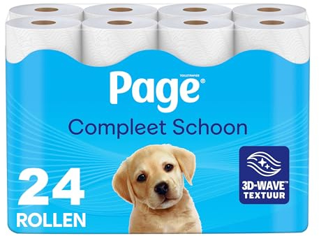 Page Toilettenpapier - Cleanes Toilettenpapier - 24 Rollen - Vorteilspack 4526141