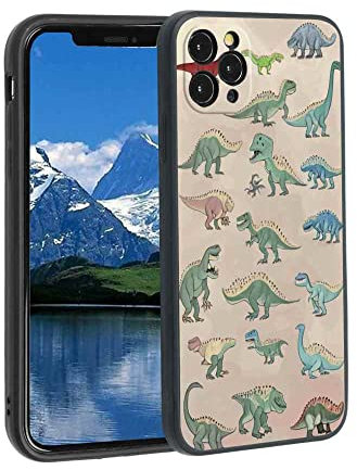 MISTK Compatible with iPhone 11 Pro Phone Case, Dinosaurs-126 Case Silicone Protective for Teen Girl Boy Case for iPhone 11 Pro