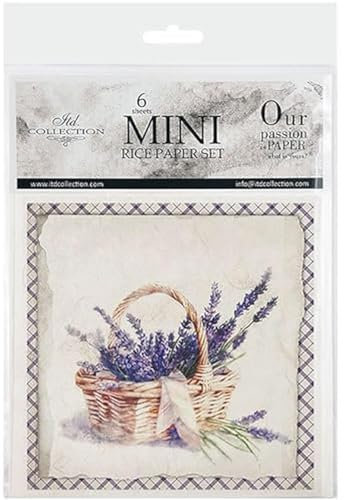 ITD Collection RSM082 Reispapier, 24x16,5x0,1cm