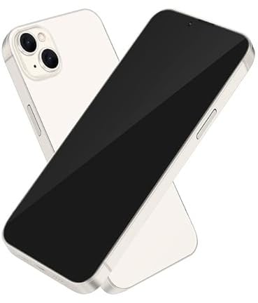 BORTAM Anzeige gefälschte Spielzeug Handy ohne Logo Nicht funktionierende Replik 1:1 Telefon für iPhone 14 Plus Dummies gefälschte Spielzeug Handy (14 Plus Weiß schwarzer Bildschirm)
