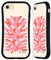 Head Case Designs Offizielle Ayeyokp Zwei Korallen Pflanzenmuster Hybride Handyhülle Hülle Huelle kompatibel mit Apple iPhone 7/8 / SE 2020 & 2022