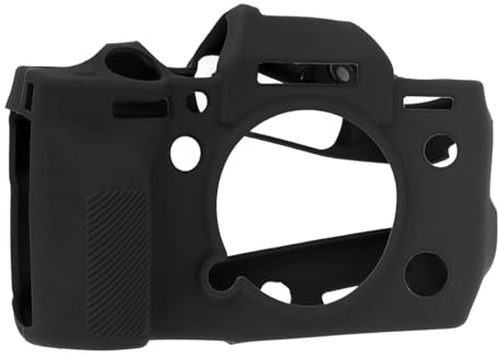 Kameratasche für Fujifilm XT4, weiche Silikon-Kamerahaut, stoßfest, rutschfest, mehrfarbig, leicht, Kameragehäuse für Fujifilm XT4 (schwarz)