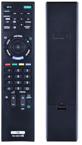 GOUYESHO Telecomando di ricambio RM-GD019 per Sony TVKDL-46EX720 KDL-40EX720 KDL-40EX520 KDL-40CX520 KDL-32EX720 KDL-32EX520 KDL-32CX520 KDL-26EX420 KDL-22EX420 KDL-22CX5220 KDL-55EX720