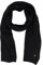 Tommy Hilfiger Damen Schal Timeless Scarf Tuch, Schwarz (Black), Einheitsgröße