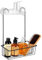 BELLE VOUS Panier de Douche Suspendu - Étagère de Douche en Acier Inoxydable - Support pour Shamoing et Accessoires - Etagere à Suspendre sans Percage - Porte Savon a Suspendre