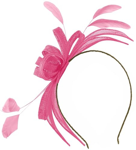 Failsworth Millinery Aliceband Sinamay Fascinator - Melon, One Size