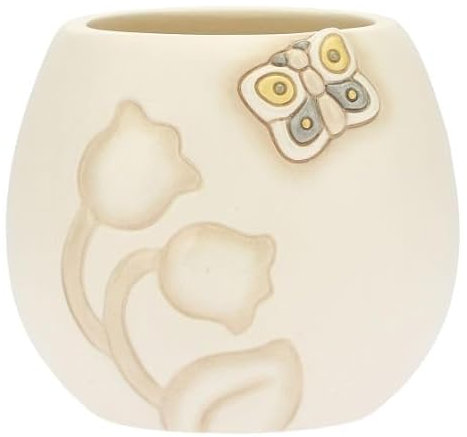 Thun - Porta spazzolini - Ceramica - Linea Elegance - 10,5x8,5x9,3 h cm