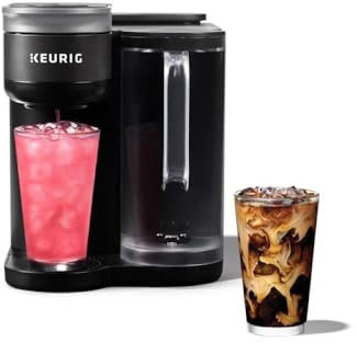 Keurig K-Brew+Chill Iced or Hot Single-Serve K-Cup Coffee Maker with MultiStream and QuickChill Technology, 70oz. Removable Reservoir