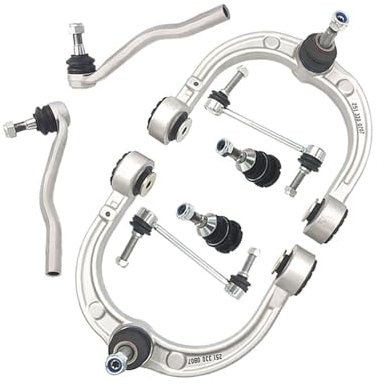 CAKYSE obere Querlenker Glieder Kompatibel Mit Benz W164 Für GL350 2010 2011 2012 GL320 GL550 GL450 Vorderer Oberer Querlenker Kugelgelenk Spurstange Stabilisatorverbindungssätze Aufhängung