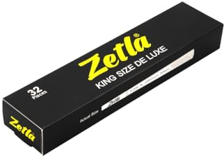 Zetla 32 - Cones King Size - Vorgedrehte Joint Tubes - Conische Tubes mit Filter (109 x 26 mm) - Joint Cones King Size - Vorgedrehte Papers