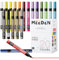 MEEDEN Artist 20 Colors Acrylic Paint Markers - 3X Visible Large Capacity Acrylic Paint Pens with Upgraded Nylon Tips, Quick Dry Marker Pens for Rock Painting, Wood, Canvas, Stones, Glass, Fabric