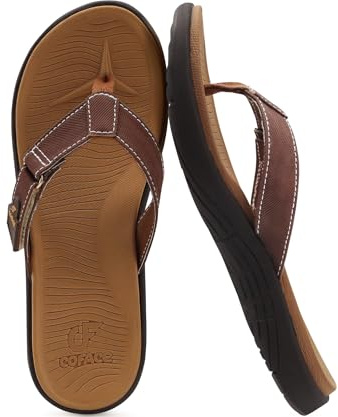 COFACE Flip Flops For Women with Arch Support Summer Beach Thong Sandals Orthopedic