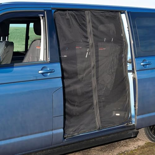 Universal-Moskitonetz-Fliegengitter für Wohnmobile, 160 - 192 cm, für Wohnmobile/Camper, passend für Sprinter-/Ducato-Lieferwagen, Insektenschutz + Aufbewahrungstasche (M (172 x 149,9 cm)