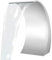 Fontana a cascata in acciaio inox 304 cascata in acciaio inox 60 x 30 cm con attacco da 2 pollici, moderna fontana argentata per laghetto da giardino, piscina