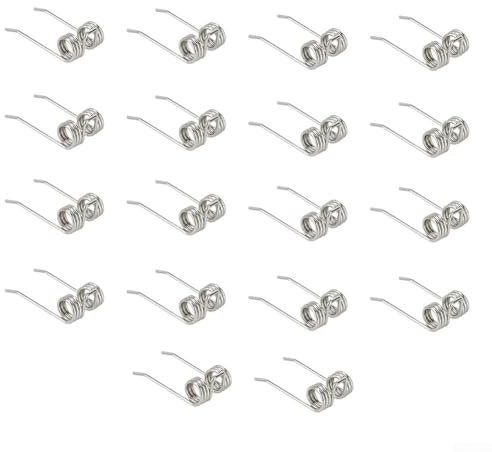 29272 Ersatz-Zinken, kompatibel mit Greenworks 27022 2500600G Federstahl, Rasen-Vertikutierer-Teile, 4,5 mm Strohentfernung, Gartenpflege (18 Stück)