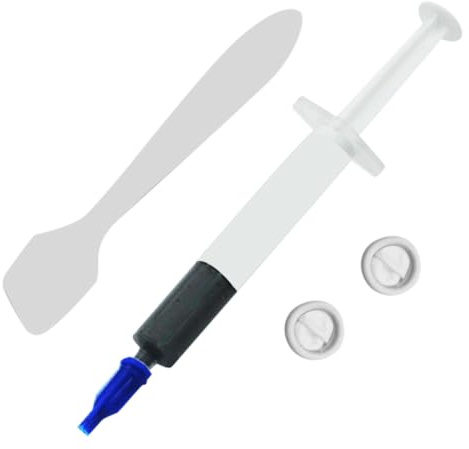 NUOBESTY High Thermal Conductivity Thermal Paste with Applicator Tools for CPU GPU Cooling for Computer Processors and Power Modules Heat Sink Grease