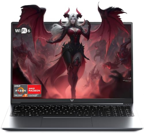 Tivique Portátil AMD Ryzen 7 7730U 16 Pulgadas 16GB DDR4 512GB NVMe SSD