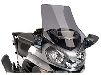 Puig 7628F Touring Windscreen improved wind protection, Dark Smoke