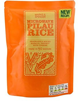 Marks & Spencer Mikrowelle Pilaureis 250G