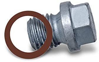 BESTPRICE 1x Ölablassschraube inkl. Dichtung