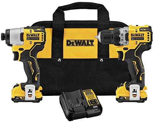 DEWALT Xtreme 12V MAX* Cordless Drill Combo Kit (DCK221F2)