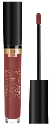 Max Factor Lipfinity Velvet Matte 24Hr Lipstick - 075 Modest Mauve