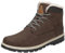 Mishansha Winterschuhe Herren Stiefel Warm Gefüttert Boots Männer Winter Schuhe Wasserdicht Arbeitsstiefel Outdoor Schneestiefel Braun Gr.43 EU